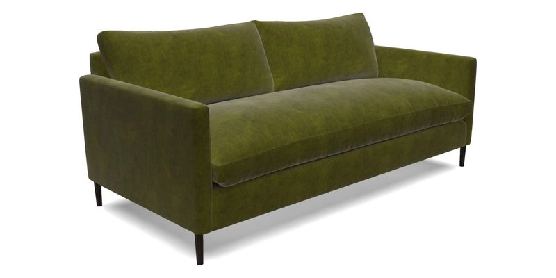 Heyshott 3 Seater Sofa in Two Tone Plain Biscuit