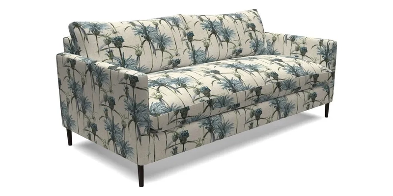 Heyshott 3 Seater Sofa in Two Tone Plain Biscuit. Loose cover option available