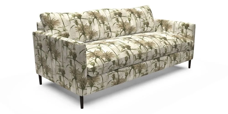 Heyshott 3 Seater Sofa in Two Tone Plain Biscuit