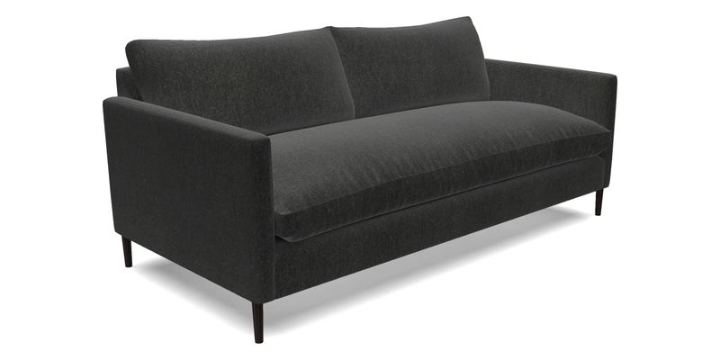 Heyshott 3 Seater Sofa in Two Tone Plain Biscuit