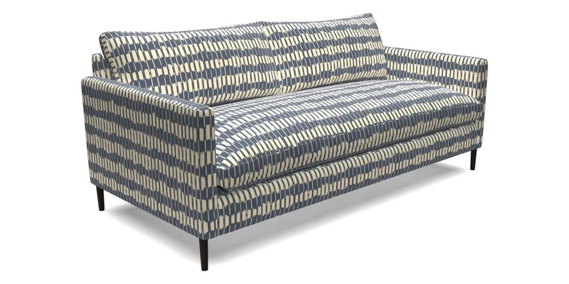 Heyshott 3 Seater Sofa in Two Tone Plain Biscuit