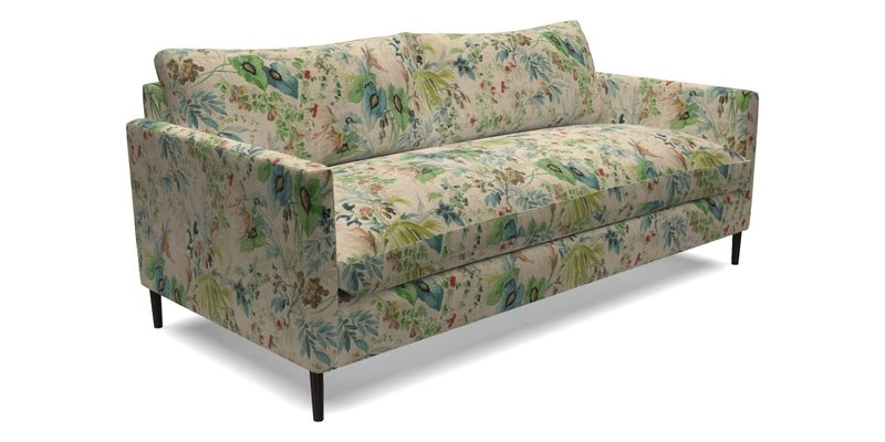 Heyshott 3 Seater Sofa in Two Tone Plain Biscuit