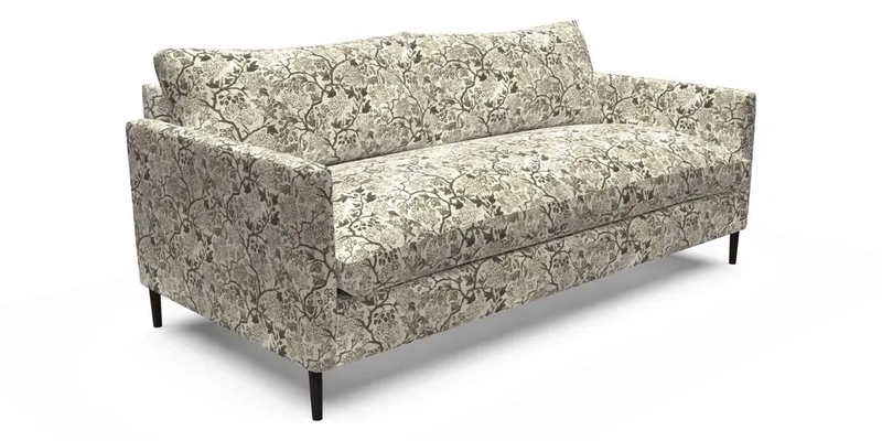 Heyshott 3 Seater Sofa in Two Tone Plain Biscuit. Loose cover option available