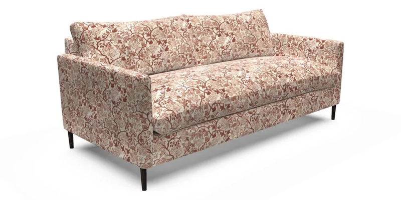 Heyshott 3 Seater Sofa in Two Tone Plain Biscuit