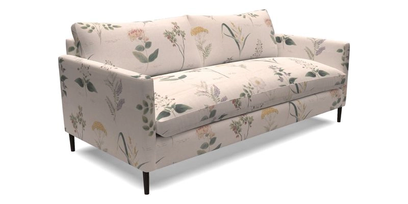 Heyshott 3 Seater Sofa in Two Tone Plain Biscuit. Loose cover option available