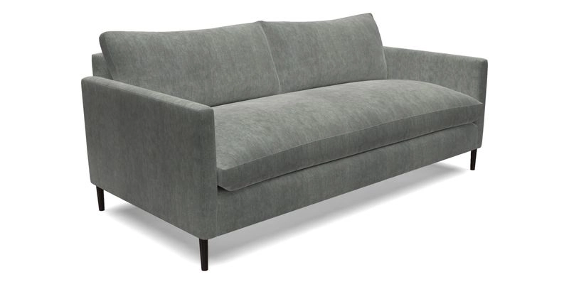 Heyshott 3 Seater Sofa in Two Tone Plain Biscuit