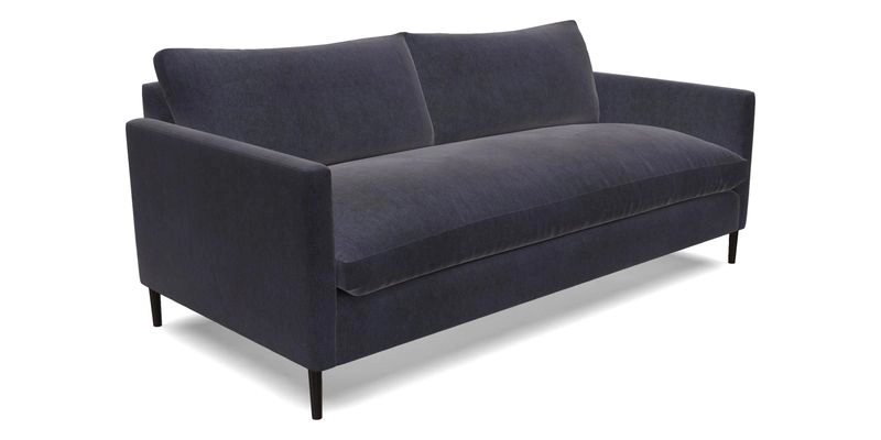 Heyshott 3 Seater Sofa in Two Tone Plain Biscuit
