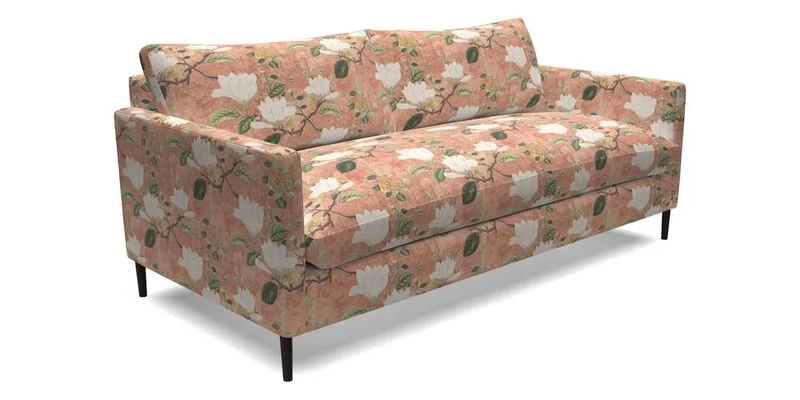 Heyshott 3 Seater Sofa in Two Tone Plain Biscuit. Loose cover option available