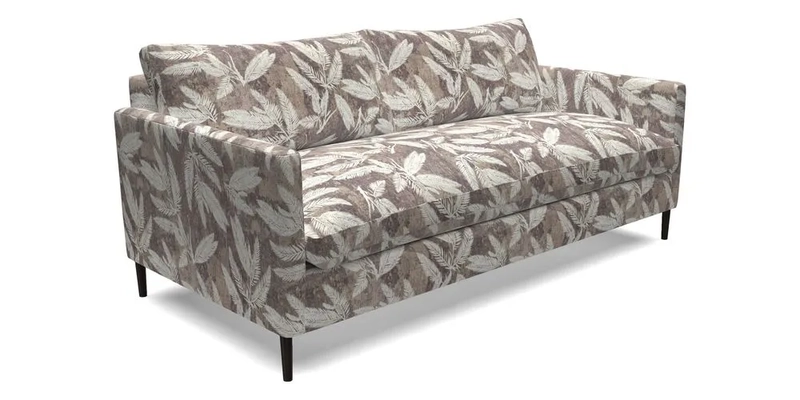 Heyshott 3 Seater Sofa in Two Tone Plain Biscuit