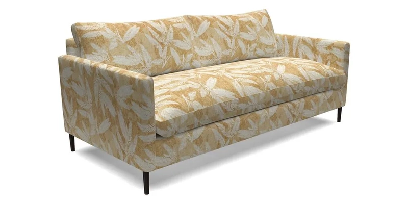 Heyshott 3 Seater Sofa in Two Tone Plain Biscuit. Loose cover option available