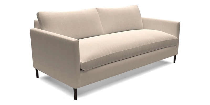 Heyshott 3 Seater Sofa in Two Tone Plain Biscuit. Loose cover option available
