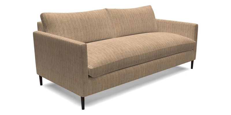 Heyshott 3 Seater Sofa in Two Tone Plain Biscuit. Loose cover option available