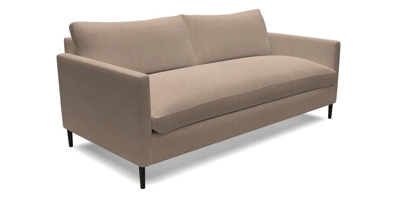 Heyshott 3 Seater Sofa in Two Tone Plain Biscuit