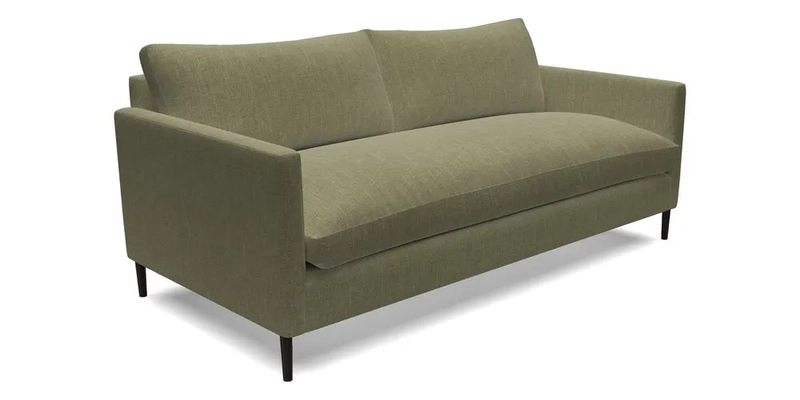 Heyshott 3 Seater Sofa in Two Tone Plain Biscuit