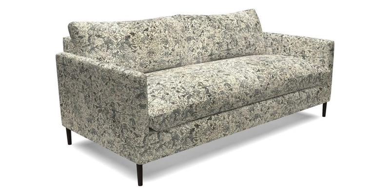 Heyshott 3 Seater Sofa in Two Tone Plain Biscuit