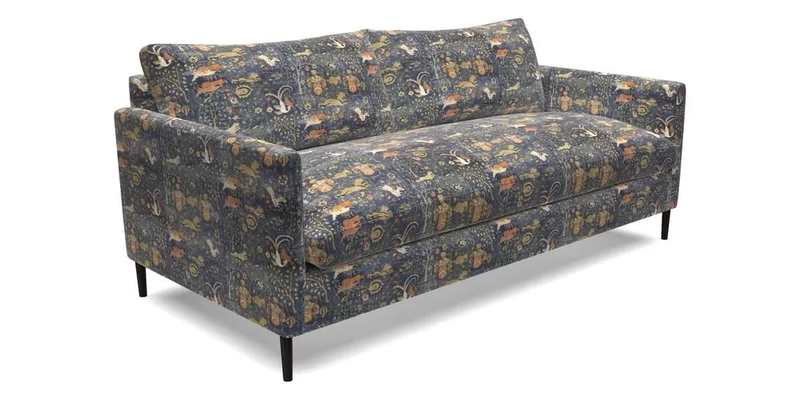 Heyshott 3 Seater Sofa in Two Tone Plain Biscuit