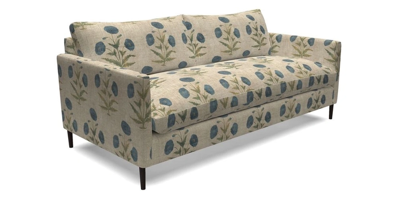 Heyshott 3 Seater Sofa in Two Tone Plain Biscuit