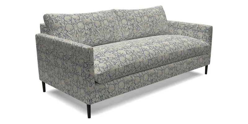 Heyshott 3 Seater Sofa in Two Tone Plain Biscuit. Loose cover option available