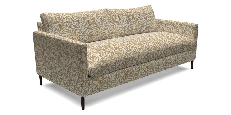 Heyshott 3 Seater Sofa in Two Tone Plain Biscuit