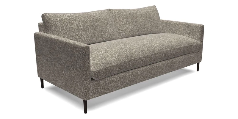 Heyshott 3 Seater Sofa in Two Tone Plain Biscuit