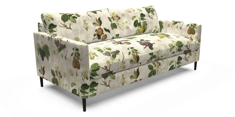 Heyshott 3 Seater Sofa in Two Tone Plain Biscuit