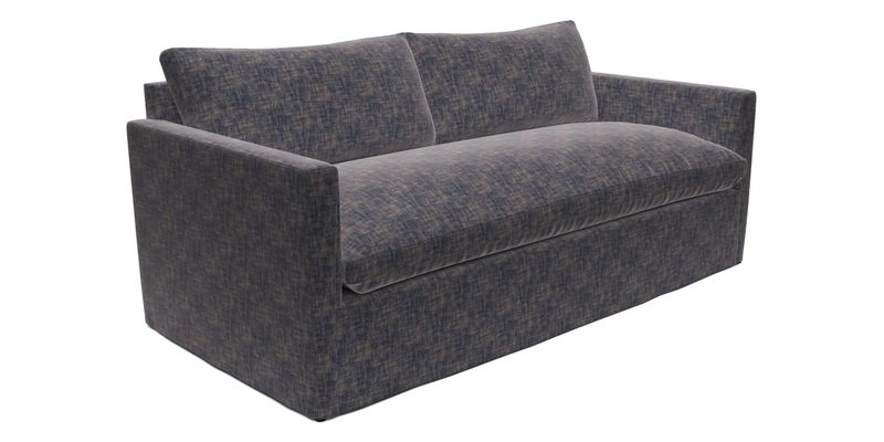 Heyshott 3 Seater Sofa in Two Tone Plain Biscuit. Loose cover option available