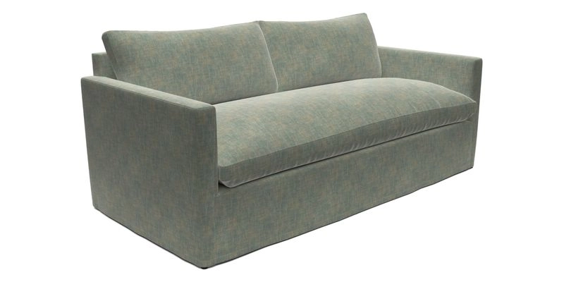 Heyshott 3 Seater Sofa in Two Tone Plain Biscuit. Loose cover option available