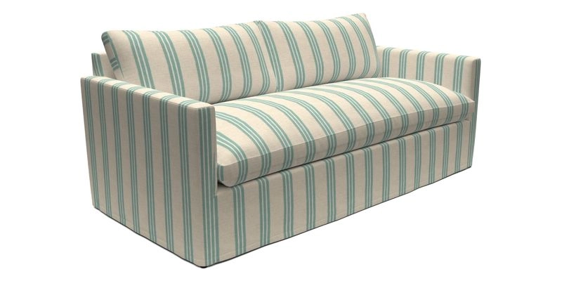 Heyshott 3 Seater Sofa in Two Tone Plain Biscuit