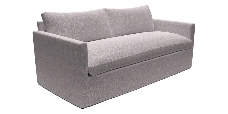 Heyshott 3 Seater Sofa in Two Tone Plain Biscuit. Loose cover option available