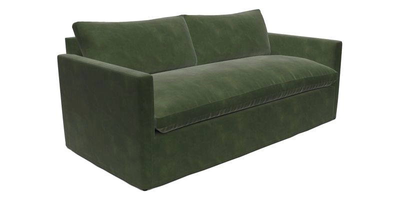 Heyshott 3 Seater Sofa in Two Tone Plain Biscuit