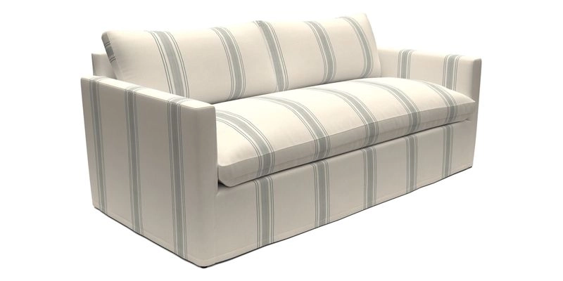 Heyshott 3 Seater Sofa in Two Tone Plain Biscuit