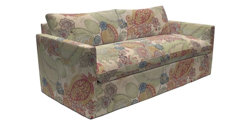 Heyshott 3 Seater Sofa in Two Tone Plain Biscuit