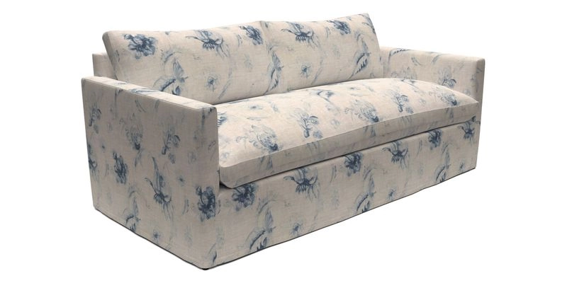 Heyshott 3 Seater Sofa in Two Tone Plain Biscuit