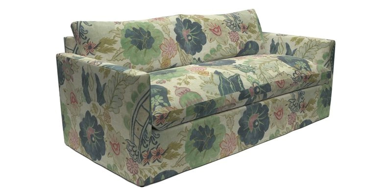 Heyshott 3 Seater Sofa in Two Tone Plain Biscuit