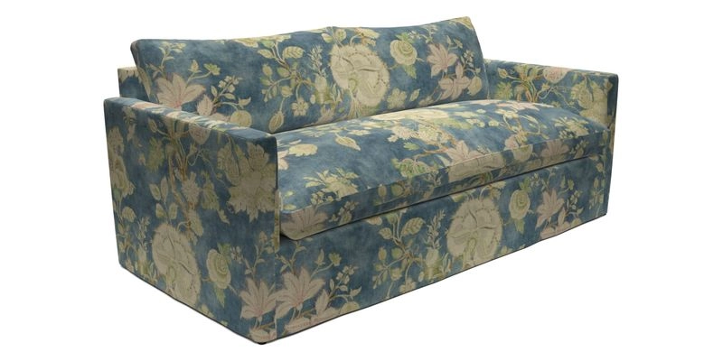 Heyshott 3 Seater Sofa in Two Tone Plain Biscuit. Loose cover option available