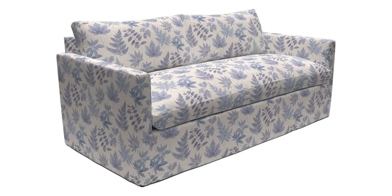 Heyshott 3 Seater Sofa in Two Tone Plain Biscuit