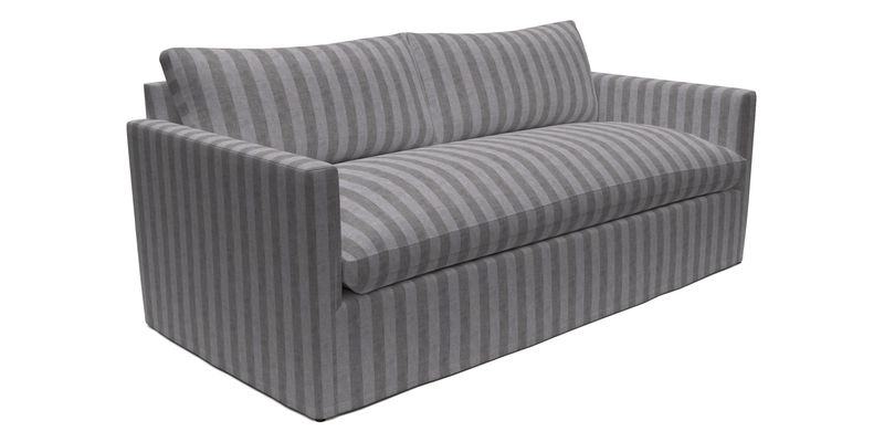 Heyshott 3 Seater Sofa in Two Tone Plain Biscuit. Loose cover option available