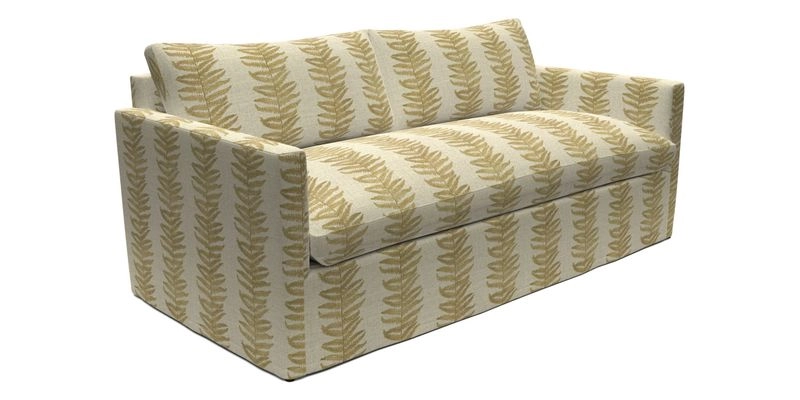 Heyshott 3 Seater Sofa in Two Tone Plain Biscuit. Loose cover option available