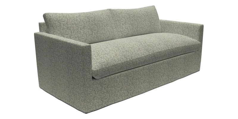 Heyshott 3 Seater Sofa in Two Tone Plain Biscuit. Loose cover option available