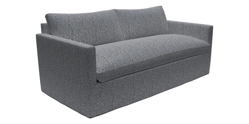 Heyshott 3 Seater Sofa in Two Tone Plain Biscuit. Loose cover option available