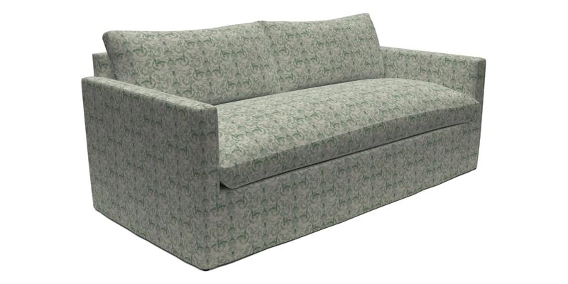 Heyshott 3 Seater Sofa in Two Tone Plain Biscuit. Loose cover option available