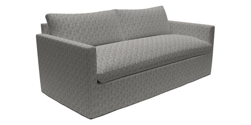 Heyshott 3 Seater Sofa in Two Tone Plain Biscuit. Loose cover option available