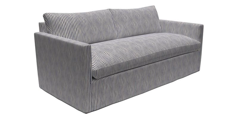 Heyshott 3 Seater Sofa in Two Tone Plain Biscuit. Loose cover option available