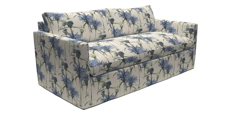 Heyshott 3 Seater Sofa in Two Tone Plain Biscuit. Loose cover option available