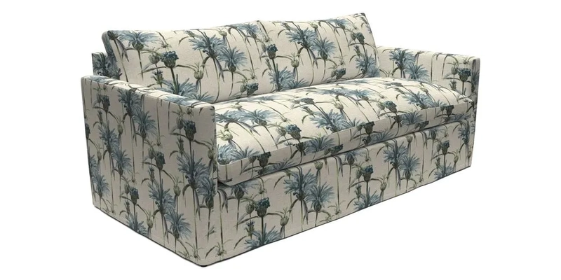 Heyshott 3 Seater Sofa in Two Tone Plain Biscuit