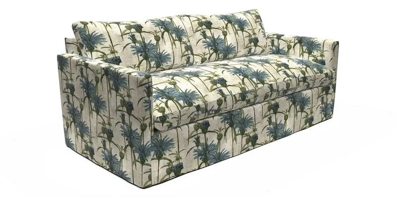 Heyshott 3 Seater Sofa in Two Tone Plain Biscuit. Loose cover option available