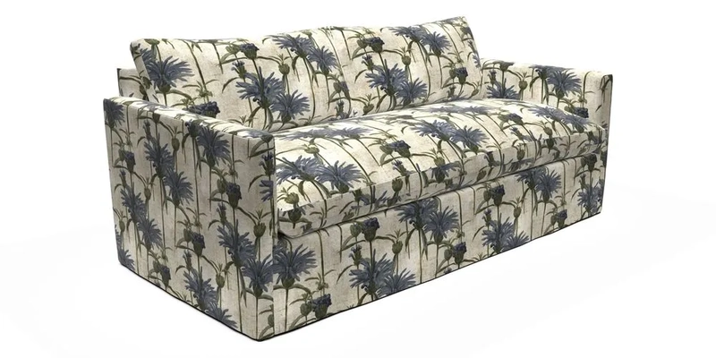 Heyshott 3 Seater Sofa in Two Tone Plain Biscuit