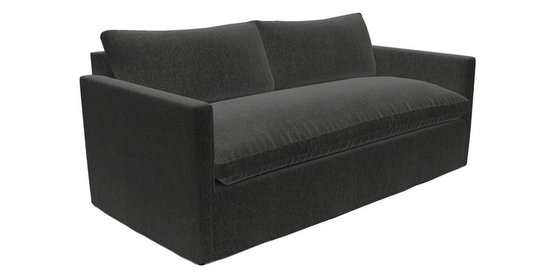 Heyshott 3 Seater Sofa in Two Tone Plain Biscuit