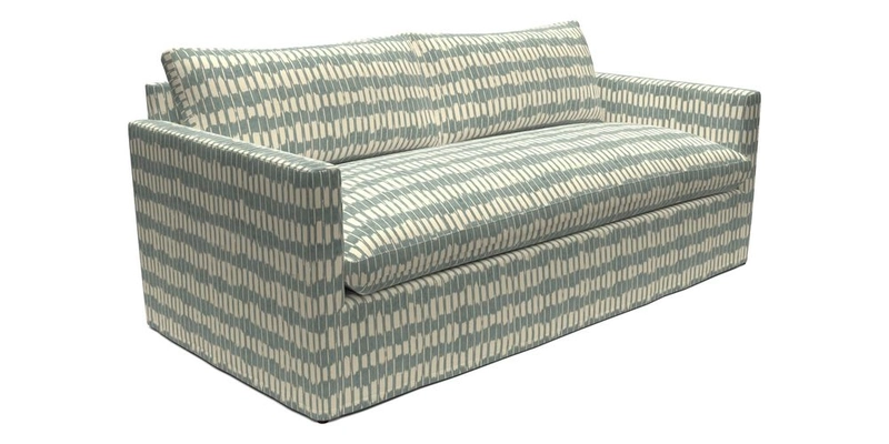 Heyshott 3 Seater Sofa in Two Tone Plain Biscuit. Loose cover option available