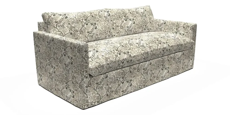 Heyshott 3 Seater Sofa in Two Tone Plain Biscuit